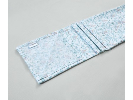 Комплект с летним одеялом полуторный из печатного сатина 160х220 см, 1617-2OSP