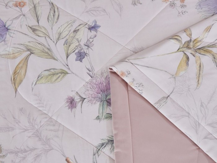 Комплект 1,5-спальный с летним одеялом из фланели-тенсел 160х220 см, 2199-OSPS