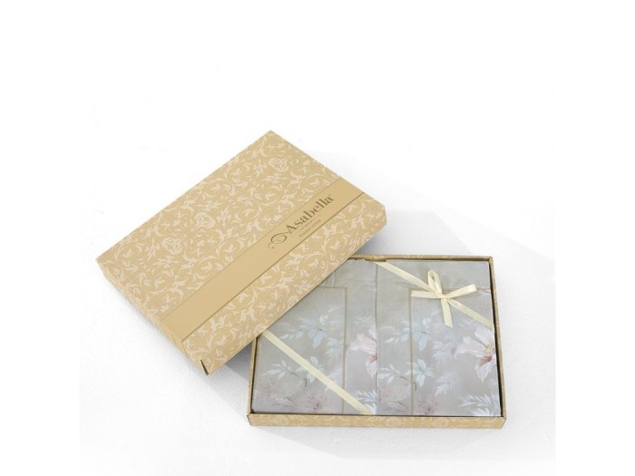 Комплект постельного белья Евро, египетский хлопок Premium 2318-6 