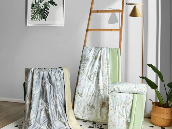 Одеяло ЛЕТНЕЕ тенсел в тенселе-люкс 160х220 см, 2127-OS