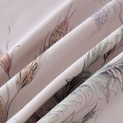 Комплект евро с летним одеялом из фланели-тенсел 200х220 см, 2199-OMP