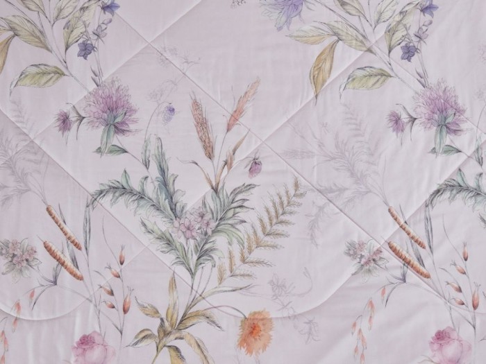 Комплект евро с летним одеялом из фланели-тенсел 200х220 см, 2199-OMP