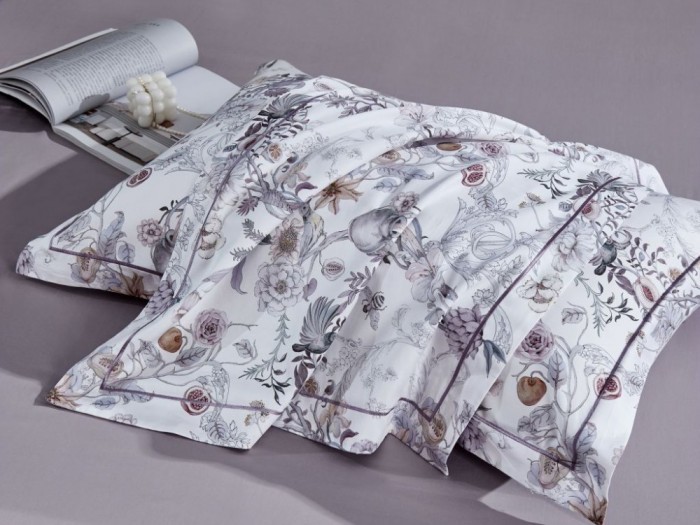 Постельное белье Asabella 2147-7 семейный египетский хлопок Premium