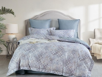 Комплект постельного белья Евро, египетский хлопок Premium 2320-6 