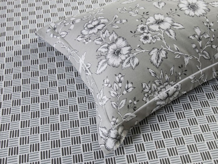 Комплект простыни с наволочками Asabella 1613-3РS хлопок