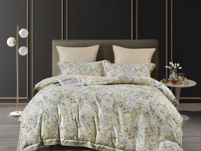Постельное белье Asabella Семейный, фланель-тенсел 2273-7