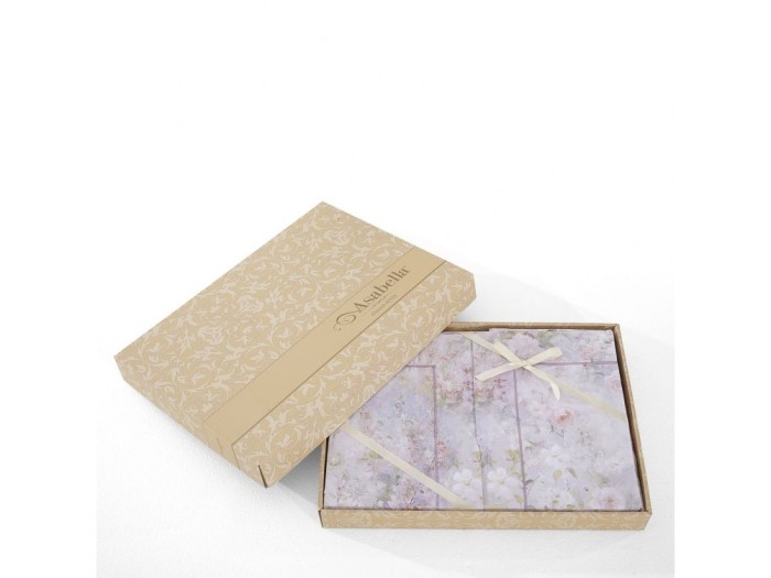 Комплект постельного белья Евро, египетский хлопок Premium 2324-6 