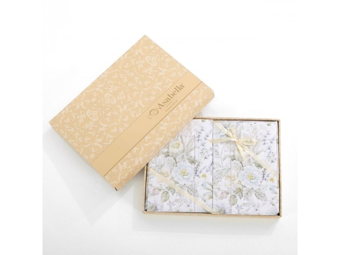 Комплект постельного белья Евро, сатин с лазерной печатью 2378-6