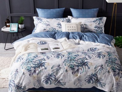 Постельное белье Asabella 1262-7 семейное печатный сатин