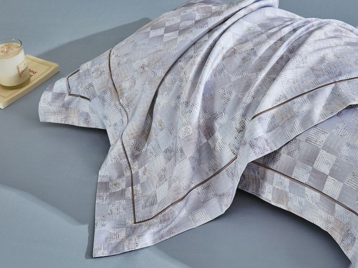 Комплект постельного белья 1,5-спальный, египетский хлопок Premium 2320-4S 