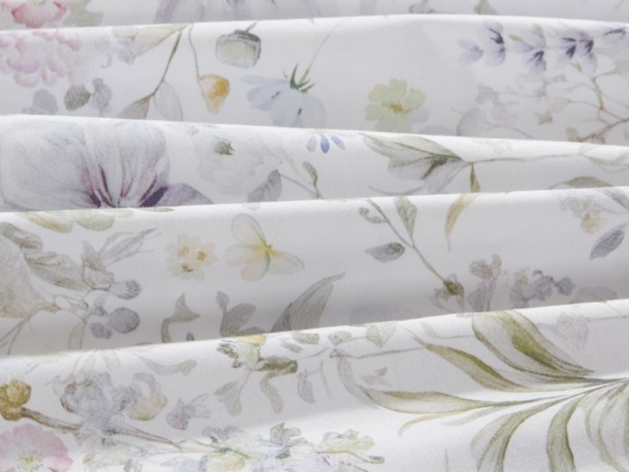 Комплект постельного белья Евро, сатин с лазерной печатью 2378-6/180