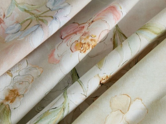 Постельное белье Asabella Евро, фланель-тенсел 2284-6