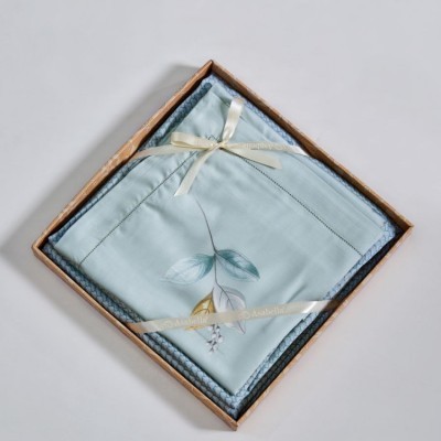 Комплект простыни с двумя наволочками, тенсел 2015-3Р