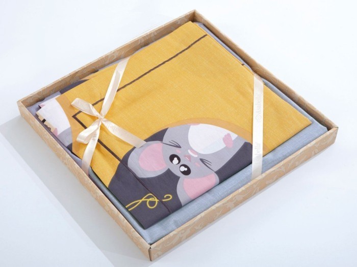 Комплект простыни с наволочками Asabella 1345-3Р хлопок