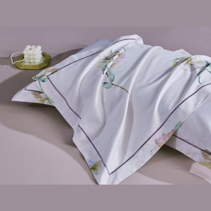 Комплект постельного белья Asabella 1,5-спальный, египетский хлопок Premium 2116-4S