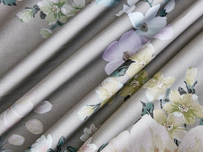 Постельное белье Asabella Евро, фланель-тенсел 2296-6