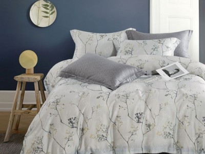 Постельное белье Asabella 2095-6/160*30 евро тенсел-люкс