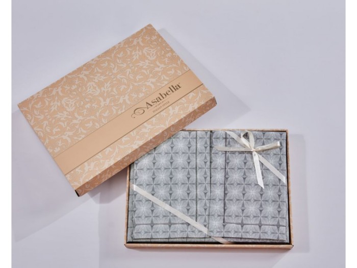 Постельное белье Asabella 2111-6 евро египетский хлопок люкс-сатин