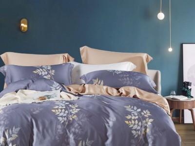 Постельное белье Asabella 1580-6 евро тенсел люкс-сатин