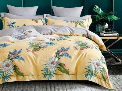 Постельное белье Asabella 1360-6 евро печатный сатин