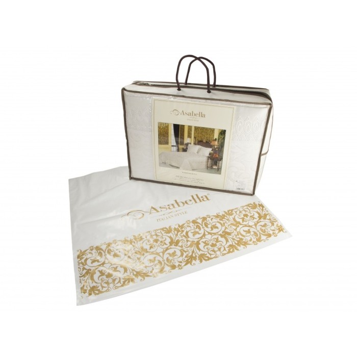 Комплект с летним одеялом полуторный из египетского хлопка Premium 160х220 см, 2119-OSPS