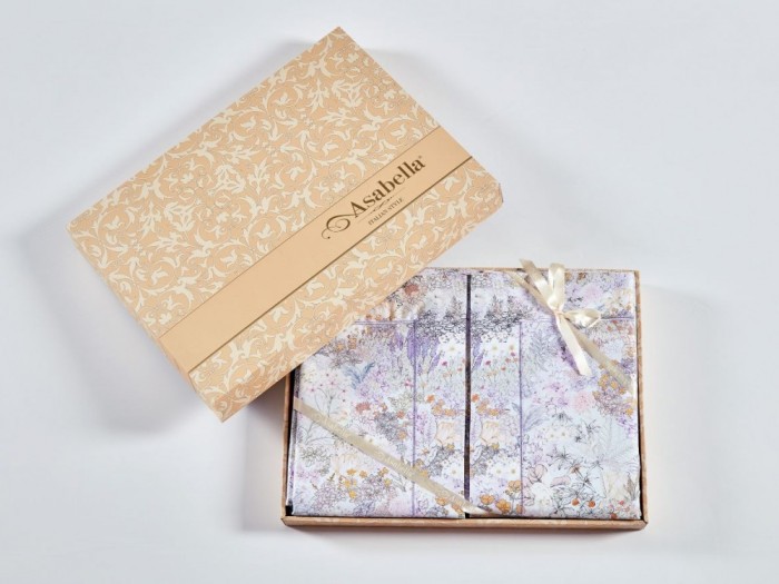 Комплект постельного белья 1,5-спальный, египетский хлопок Premium 2390-4S