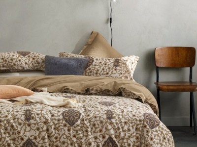 Постельное белье Asabella 1844-4S полуторное фланель