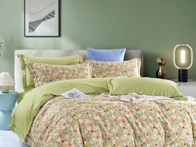 Постельное белье Asabella 1984-7 семейное печатный сатин