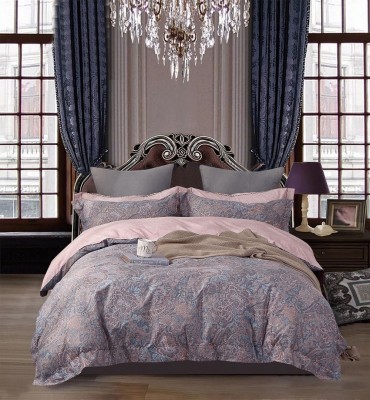 Постельное белье Asabella 1403-6 евро печатный сатин