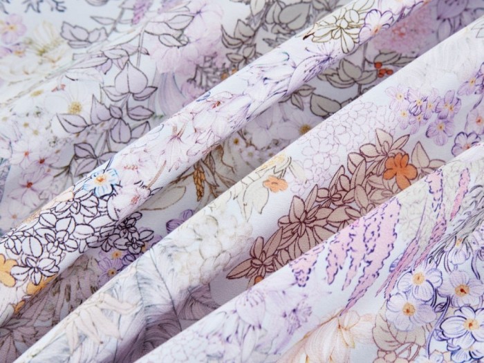 Комплект постельного белья Евро, египетский хлопок Premium 2390-6