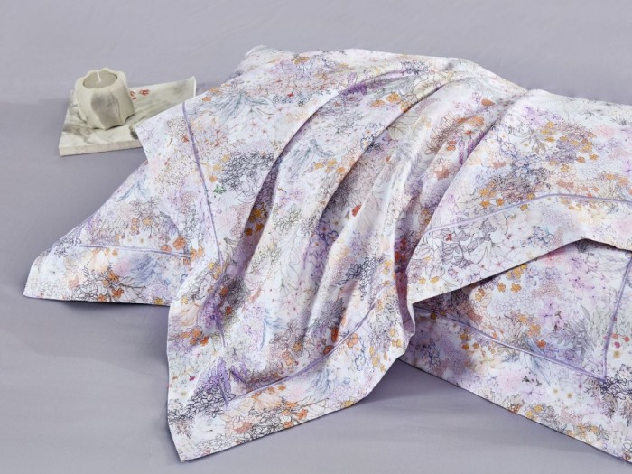 Комплект постельного белья Евро, египетский хлопок Premium 2390-6