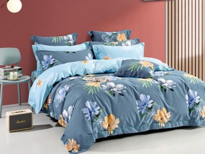 Постельное белье Asabella 1763-6/180 евро печатный сатин