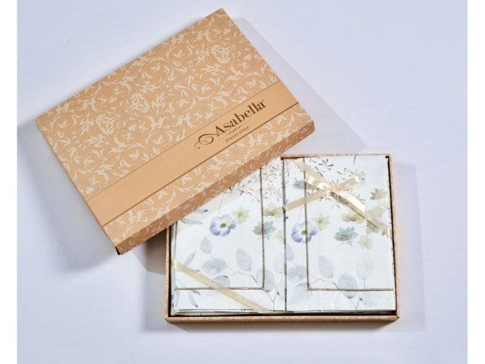 Постельное белье Asabella Евро, египетский хлопок Premium 2181-6