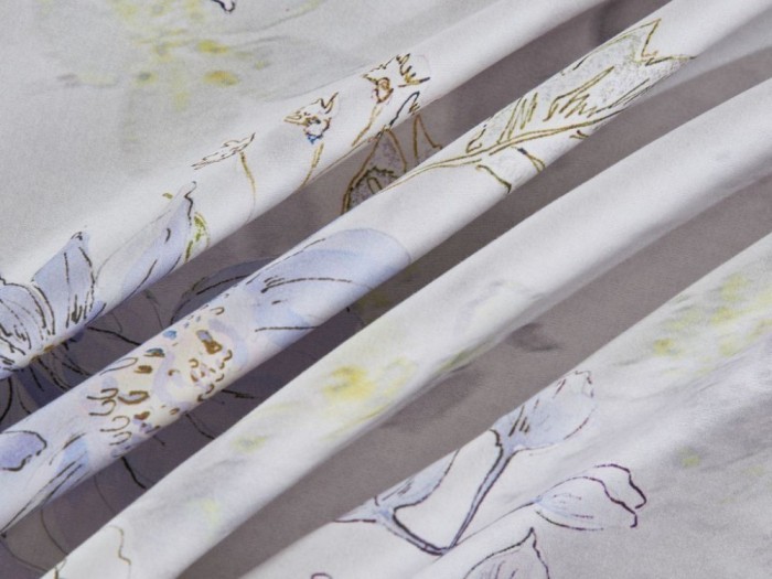 Комплект семейный с двумя летними летним одеялами из фланели-тенсел 160х220 см, 2240-2OSP