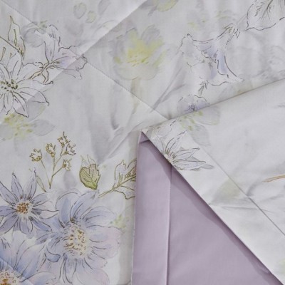 Комплект семейный с двумя летними летним одеялами из фланели-тенсел 160х220 см, 2240-2OSP