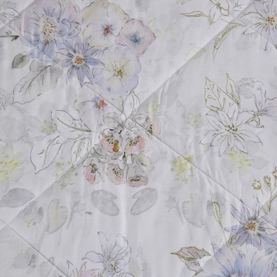 Комплект семейный с двумя летними летним одеялами из фланели-тенсел 160х220 см, 2240-2OSP