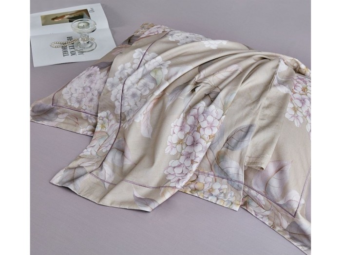 Постельное белье Asabella Евро, фланель-тенсел 2297-6