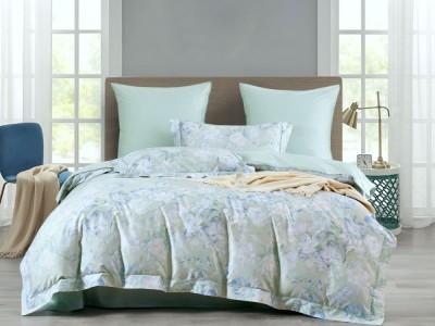 Комплект постельного белья Евро, египетский хлопок Premium 2392-6