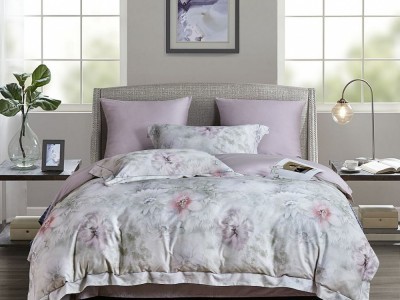 Постельное белье Asabella Евро, фланель-тенсел 2299-6