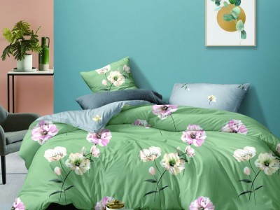 Постельное белье Asabella 1898-7 семейное печатный сатин