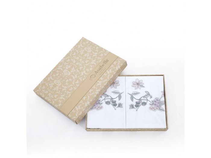 Постельное белье Asabella 2230-6 евро люкс-сатин