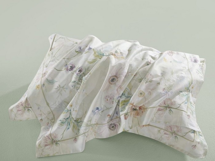 Комплект постельного белья Евро, сатин с лазерной печатью 2337-6