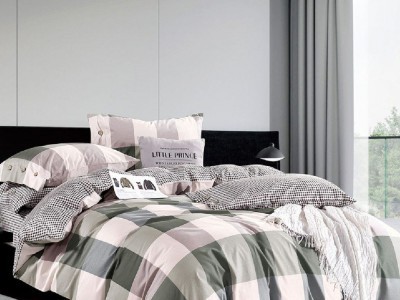 Постельное белье Asabella 1552-7 семейное печатный сатин