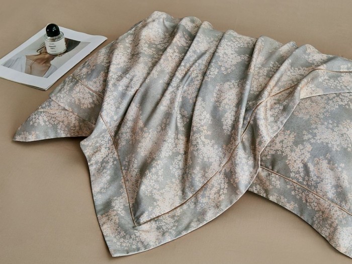 Постельное белье Asabella Семейный, фланель-тенсел 2300-7