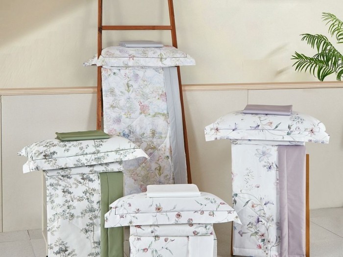 Комплект с 2-мя летними одеялами семейный из египетского хлопка Premium 160х220 см, 2179-2OSP