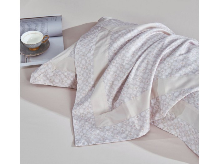 Постельное белье Asabella 2154-6/50*70 евро египетский хлопок Premium