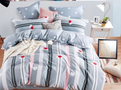 Постельное белье Asabella 1393-4S полуторное печатный сатин