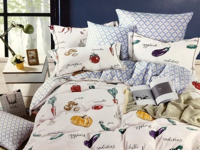 Постельное белье Asabella 1459-4S полуторное печатный сатин