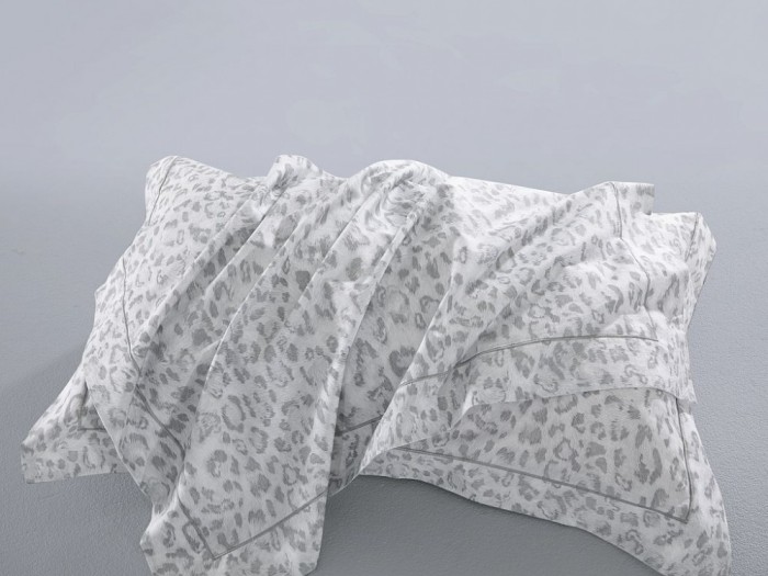 Комплект постельного белья Евро, сатин с лазерной печатью 2339-6