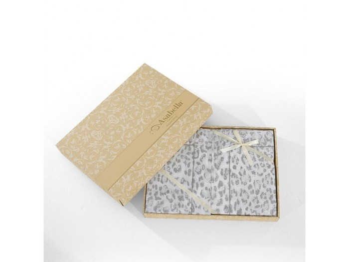 Комплект постельного белья Евро, сатин с лазерной печатью 2339-6